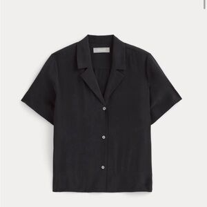 Everlane Notch Shirt in Washable Silk